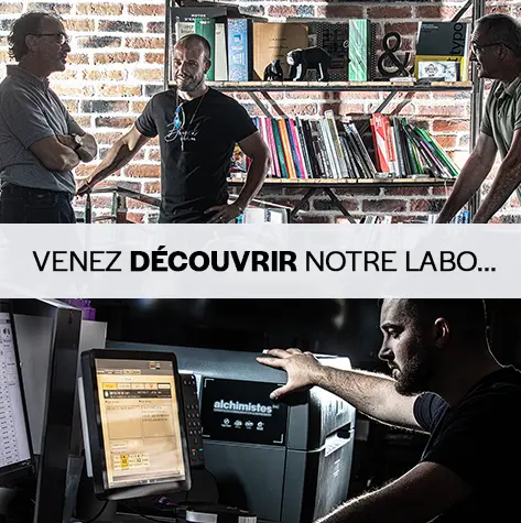 Venez découvrir notre labo